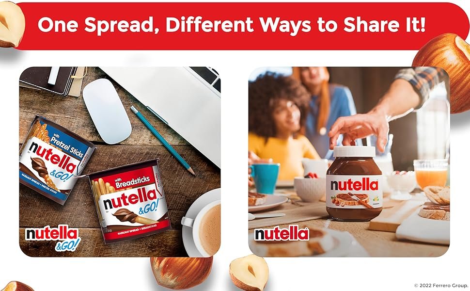 One Spread, Different Ways to Share It!